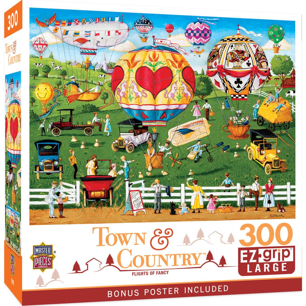 Town & Country - Flights of Fancy 300 Piece EZ Grip Jigsaw Puzzle