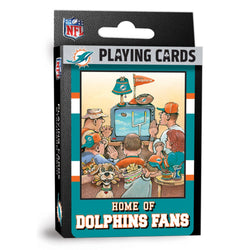 Miami Dolphins Fan Deck Playing Cards - 54 Card Deck (ONLINE ORDER ONLY)