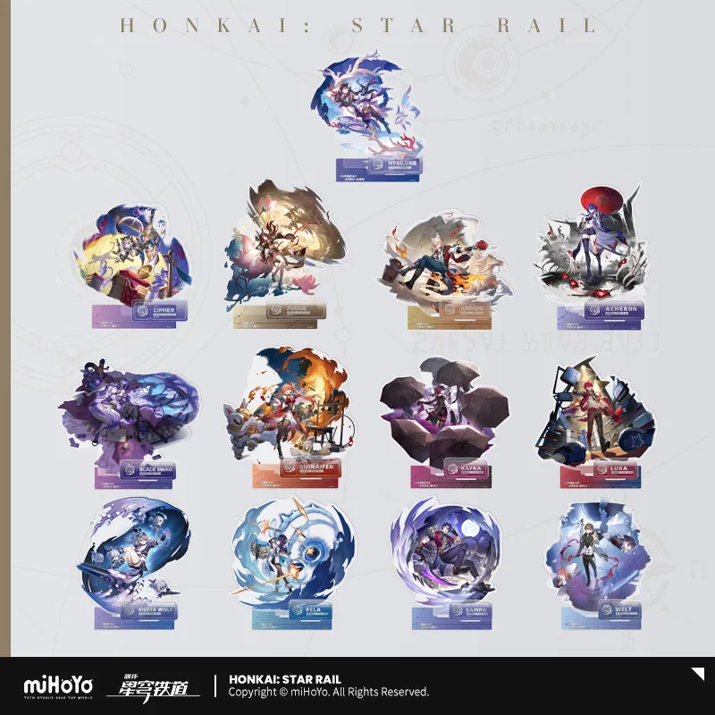 The Nihility Character Warp Artwork Acrylic Stand (ONLINE ORDER ONLY)