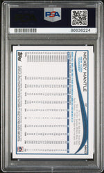 2021 TOPPS X MICKEY MANTLE COLLECTION #43 - PSA 10 (Online Order Only)