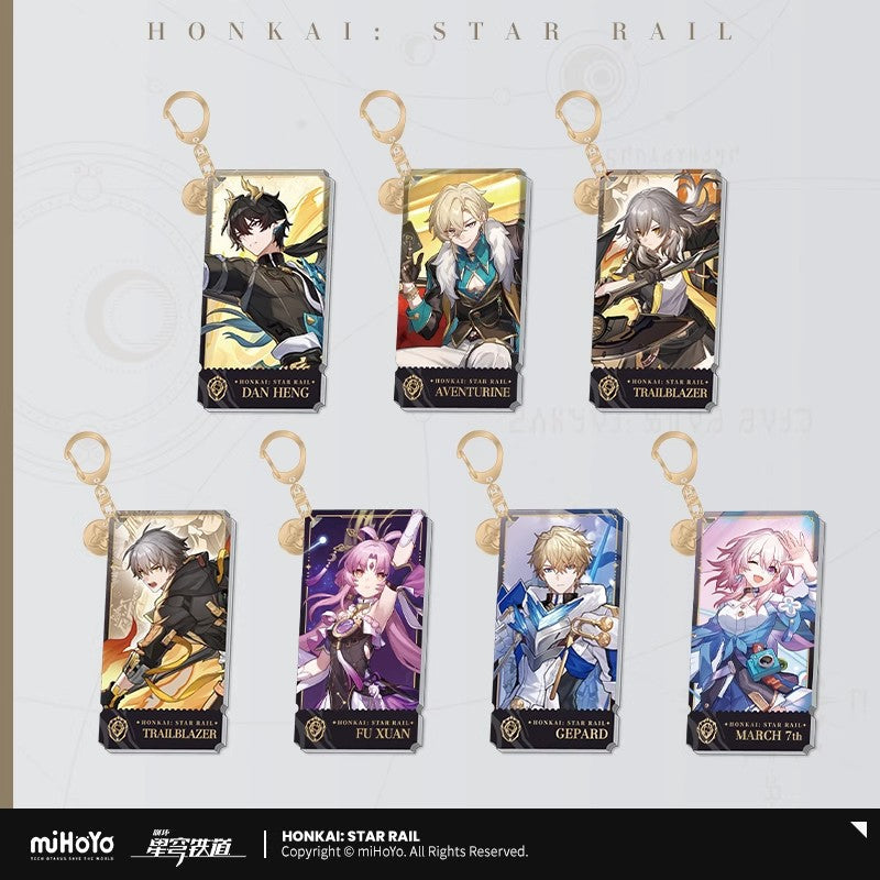 The Preservation Character Warp Artwork Acrylic Keychain (ONLINE ORDER ONLY)
