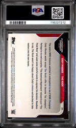 Graded 2025 Topps Now WWE Cody Rhodes/The Rock #26 Wrestling Card PSA 9 Mint (ONLINE ORDER ONLY)