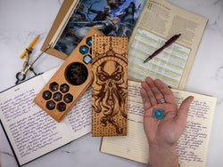 Cthulhu Rising | Engraved Dual Hex Dice Vault (ONLINE ORDER ONLY)