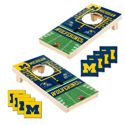 Michigan Wolverines - NCAA Tabletop Cornhole (ONLINE ORDER ONLY)