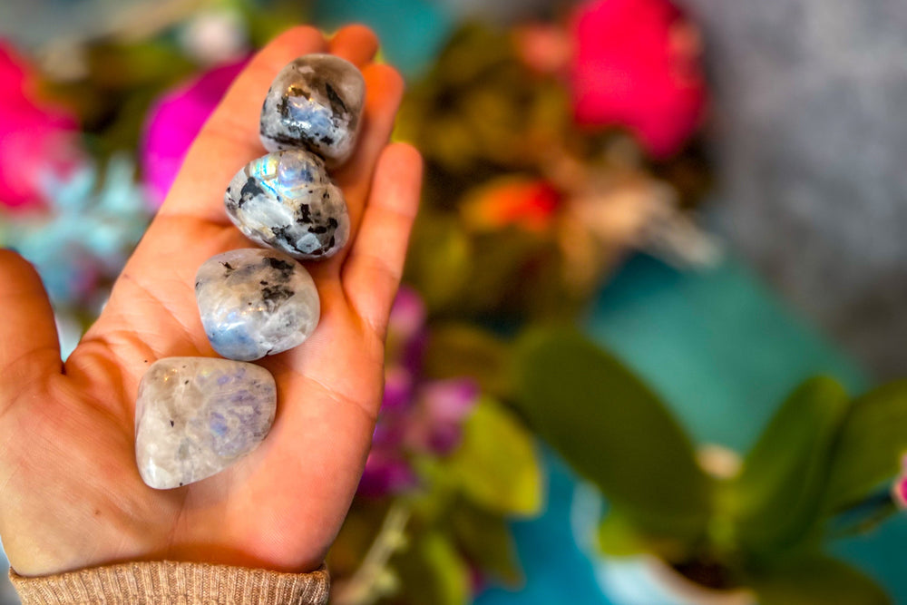 Tumbled RAINBOW Moonstone (ONLINE ORDER ONLY)