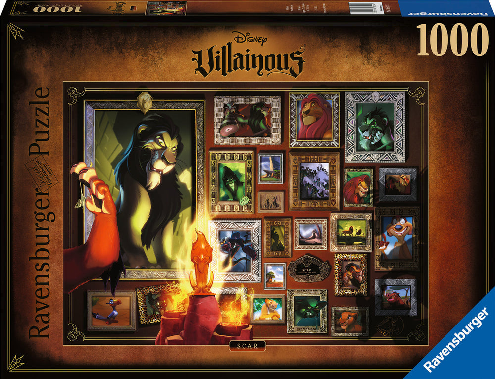Puzzle: Disney Villainous - Scar (ONLINE ORDER ONLY)