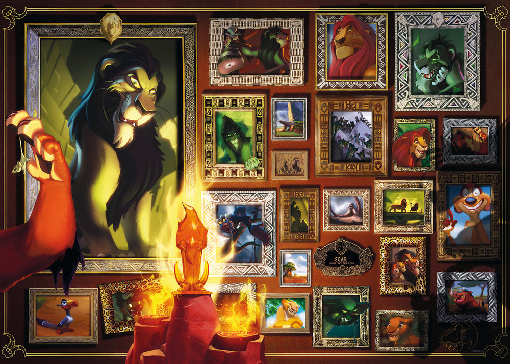 Puzzle: Disney Villainous - Scar (ONLINE ORDER ONLY)