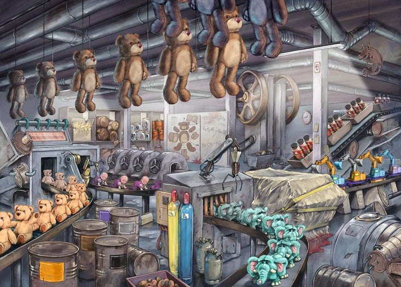 Puzzle: Escape Puzzle - The Toy Factory (ONLINE ORDER ONLY)