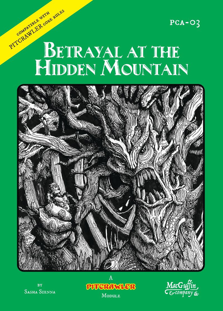 Pitcrawler RPG: Betrayal at the Hidden Monument (ONLINE ORDER ONLY)