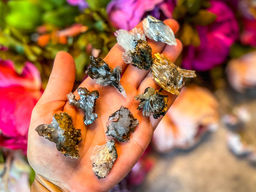 Raw Blue Barite Crystal Specimens (ONLINE ORDER ONLY)