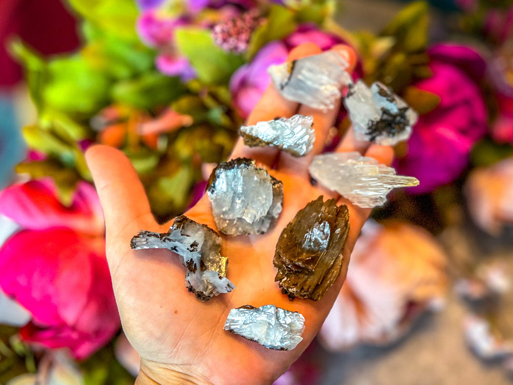 Raw Blue Barite Crystal Specimens (ONLINE ORDER ONLY)