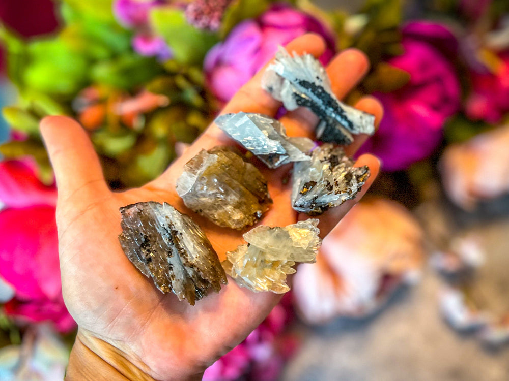 Raw Blue Barite Crystal Specimens (ONLINE ORDER ONLY)