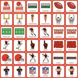 Cleveland Browns Matching Game (ONLINE ORDER ONLY)