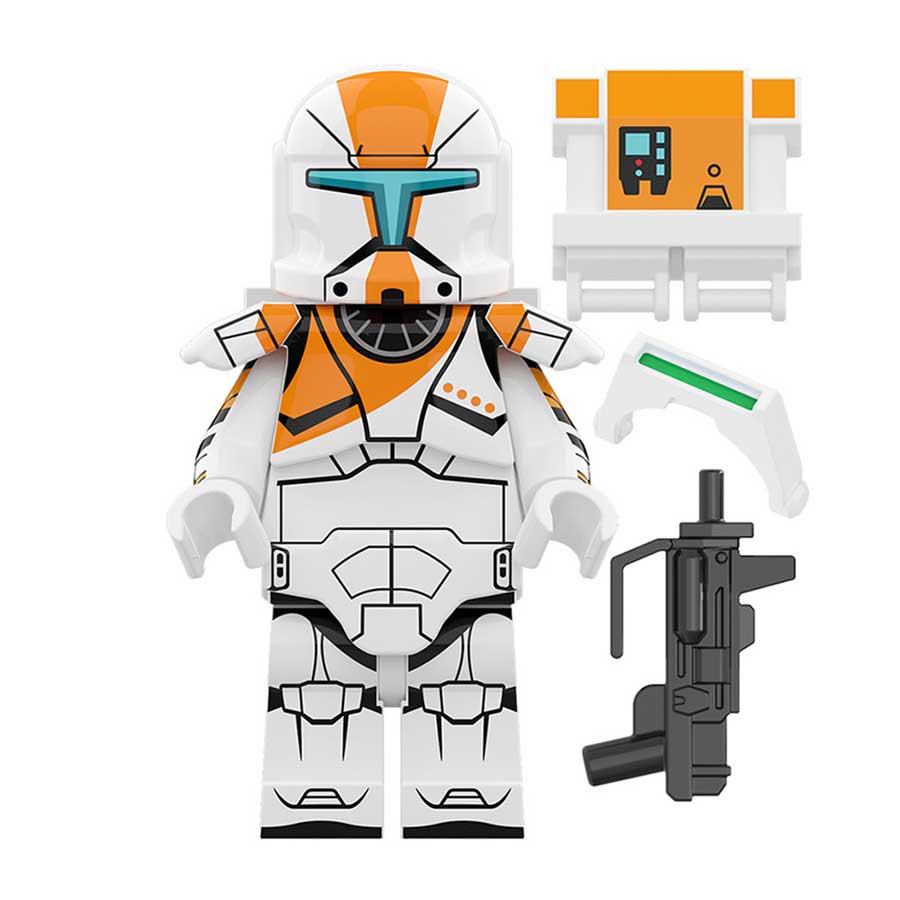 RC1138 Clone Commando "Boss" Delta SquadStar Wars Lego Minifigures Custom Toys (ONLINE ORDER ONLY)