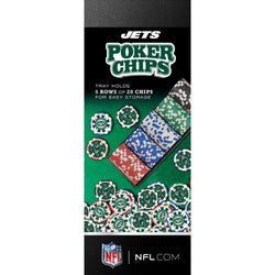 New York Jets 100 Piece Poker Chips (ONLINE ORDER ONLY)