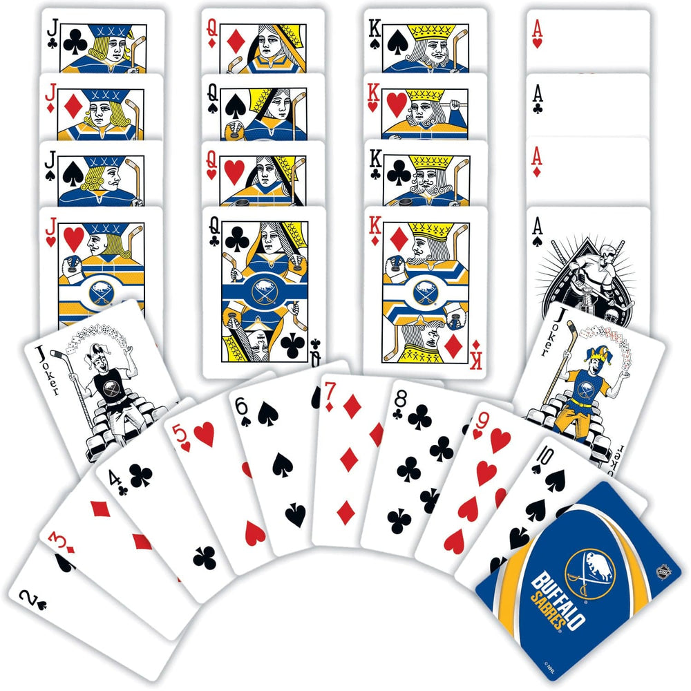 Buffalo Sabres Playing Cards - 54 Card Deck (ONLINE ORDER ONLY)