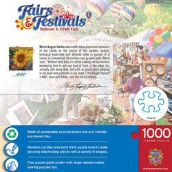 Fairs & Festivals - Balloon & Craft Fair 1000 Piece Jigsaw Puzzle (ONLINE ORDER ONLY)
