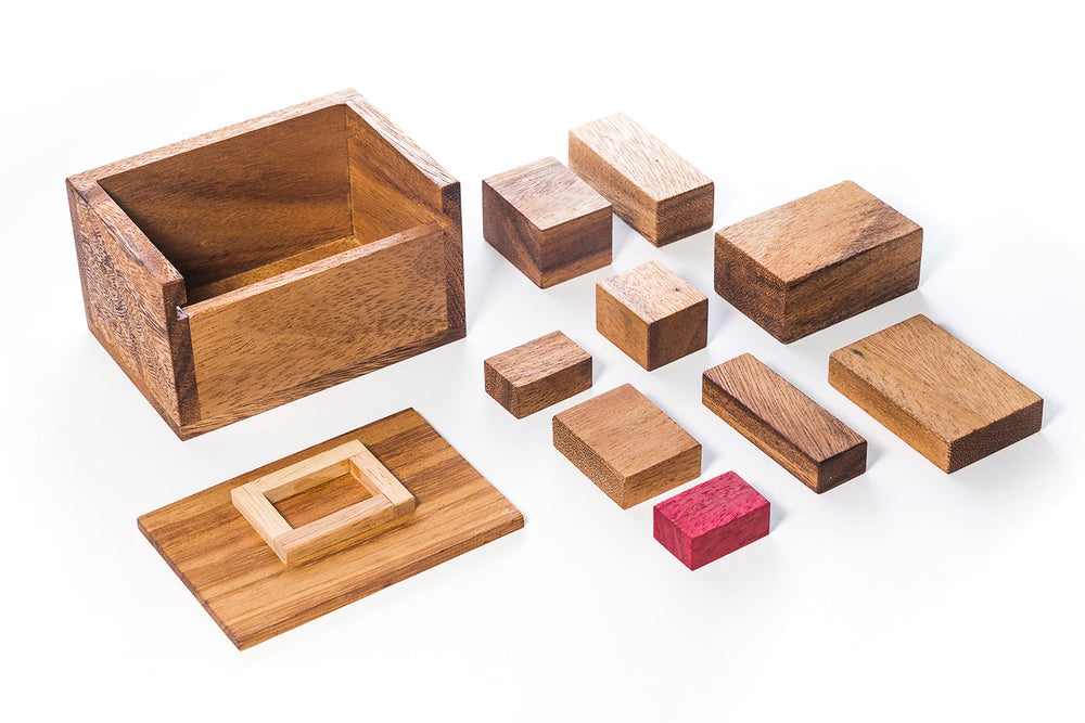 Red Stone Puzzle (Online Order Only)