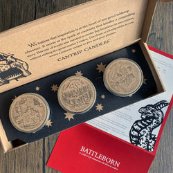 Cantrip Candles Adventure Triptych (3-Pack) (ONLINE ORDER ONLY)