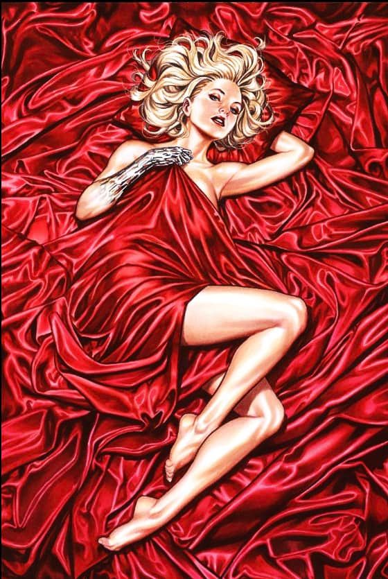 Immortal X-Men 4  Mark Brooks Exclusive Virgin Red Var (07/13/2022) (Online Order Only)