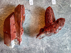 Raw Red Hematoid Quartz Clusters, You Choose Piece! (ONLINE ORDER ONLY)