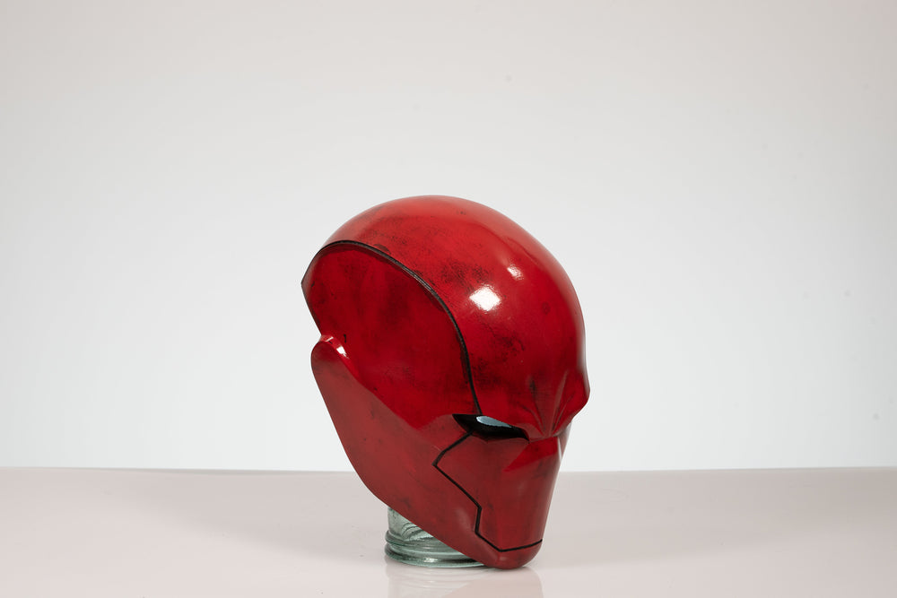 Red Vigilante Helmet - Wearable Costume Cowl Mask Helm (ONLINE ORDER ONLY)