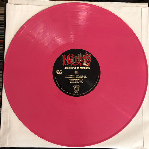 The Harlots Of 42nd Street - Refuse To Be Misused (Pink) [Vinyl] (ONLINE ORDER ONLY)