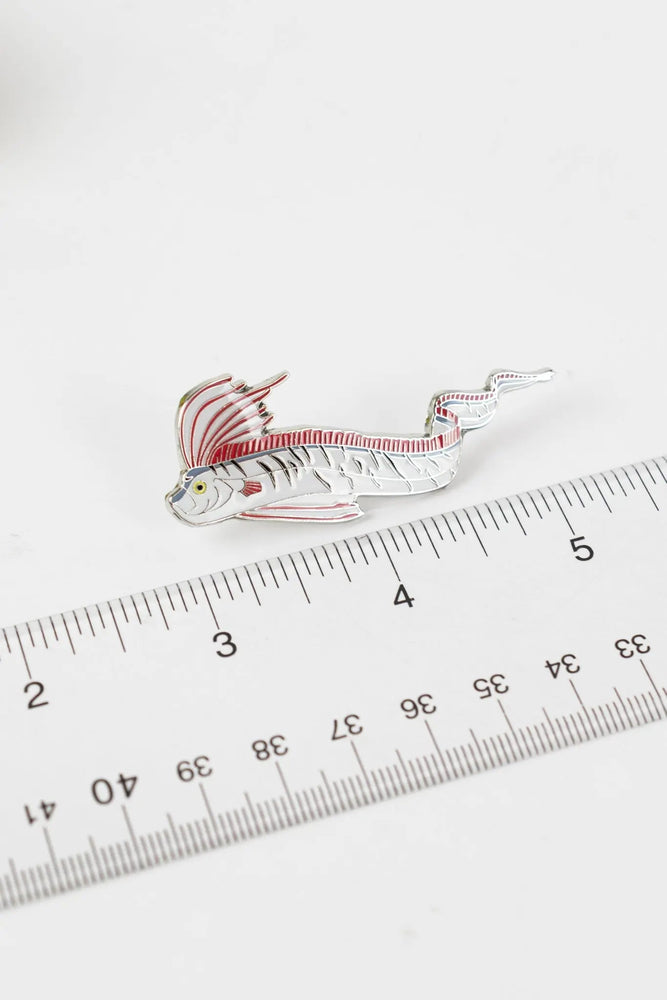 Oarfish Enamel Pin (Regalecus glesne) (ONLINE ORDER ONLY)
