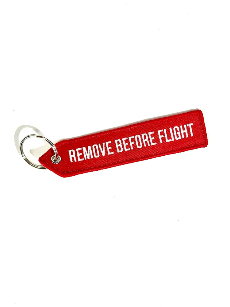 Remove Before Flight Tag Keychain (ONLINE ORDER ONLY)