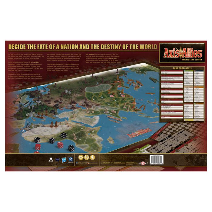 Axis & Allies: Anniversary Edition (ONLINE ORDER ONLY)