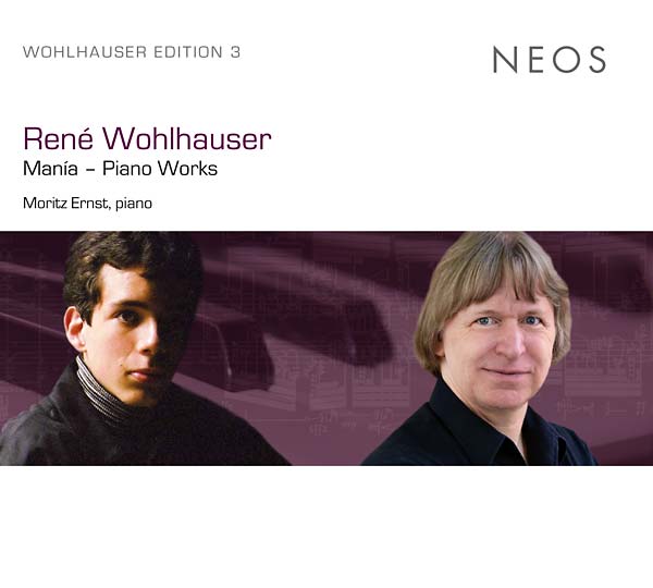 RENE WOHLHAUSER - Manía - Piano Works [CD] (ONLINE ORDER ONLY)