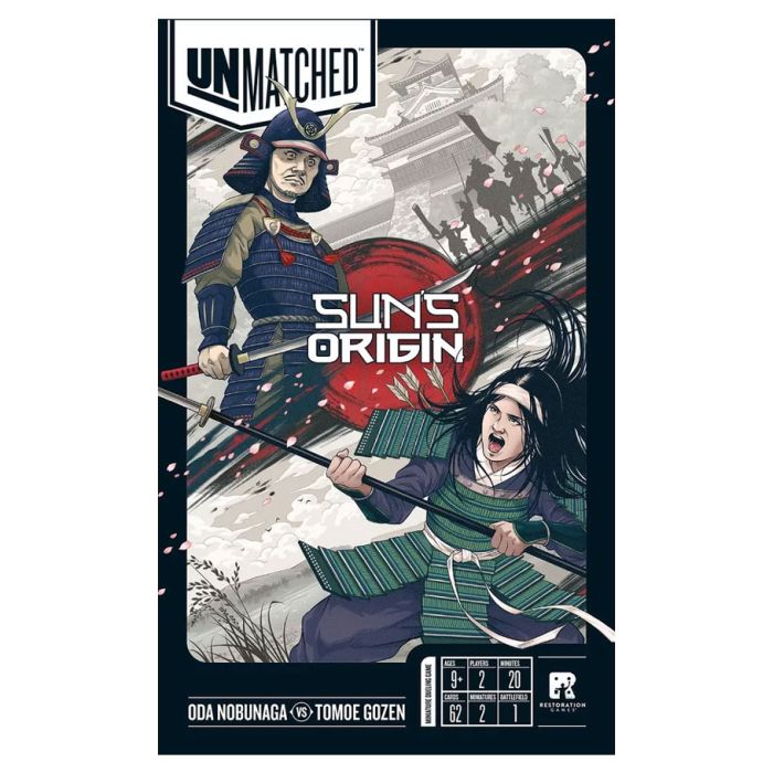Unmatched: Sun's Origin (ONLINE ORDER ONLY)