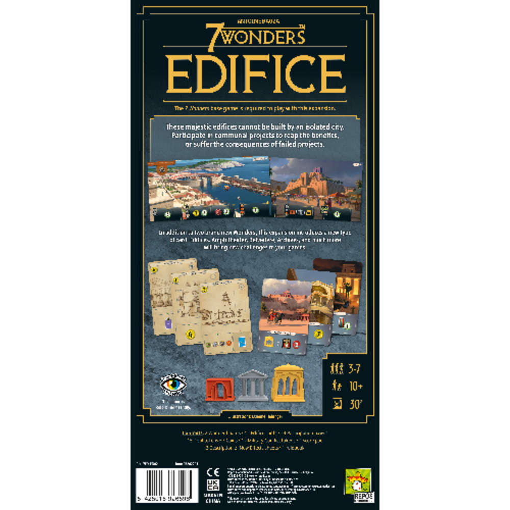 7 Wonders: Edifice - Board Game (Online Order Only)