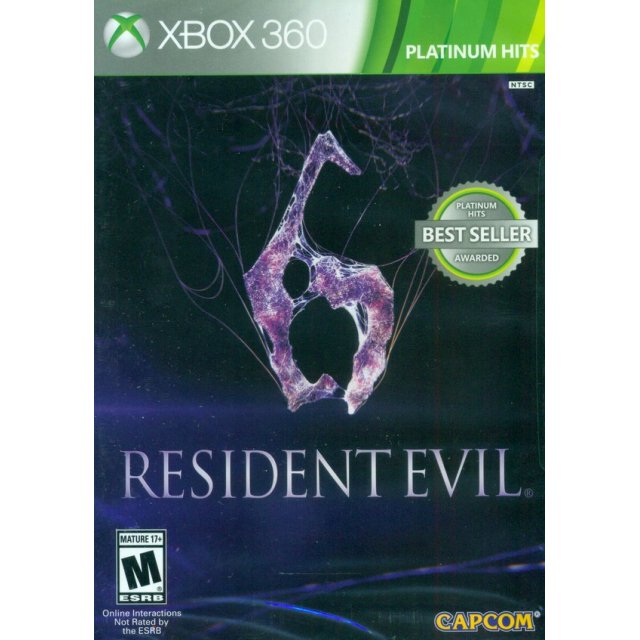 Resident Evil 6 Platinum Hits (Xbox 360) (ONLINE ORDER ONLY)