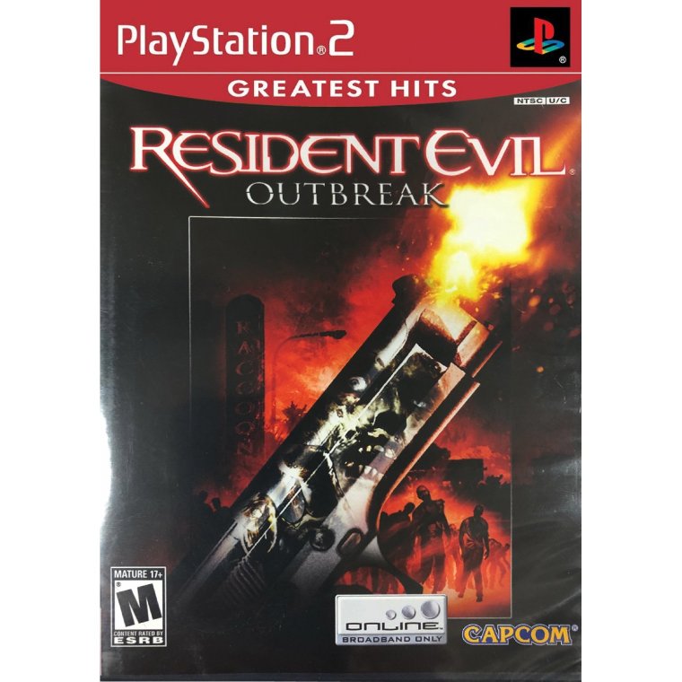Resident Evil: Outbreak (Greatest Hits) (Playstation 2) (Online Only)