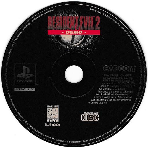 Resident Evil 2 Demo Disc (Playstation) (ONLINE ORDER ONLY)
