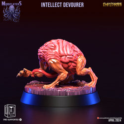 3D Printed Clay Cyanide Intellect Devourers 28 32 mm D&D (Online Only)