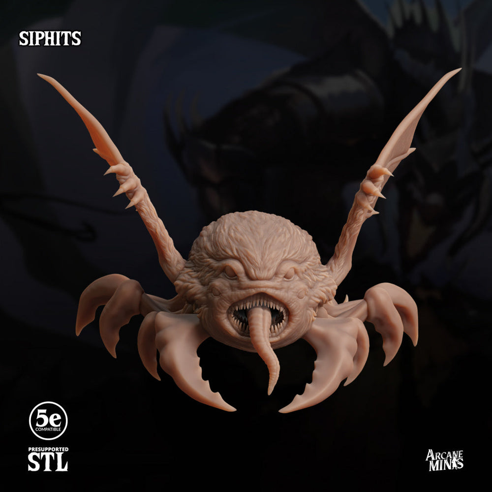3D Printed Sordane Publishing Siphits 28 32mm D&D (Online Only)