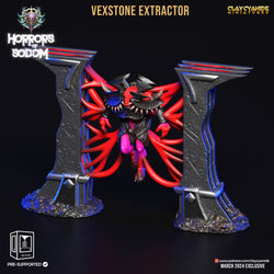 3D Printed Clay Cyanide Horrors of Sodom - Vexstone Extractor 28mm 32mm D&D (Online Only)