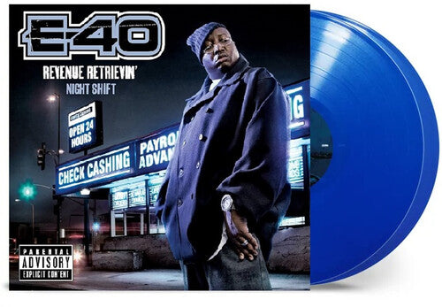 E-40 - Revenue Retrievin': Night Shift [Midnight Blue 2 LP] [Vinyl] (ONLINE ORDER ONLY)