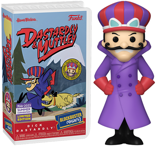 Funko Rewind Dick Dastardly (Opened) - 2023 Summer Convention Exclusive (Online Order Only)
