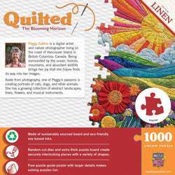 Quilted - The Blooming Horizon 1000 Piece Jigsaw Puzzle