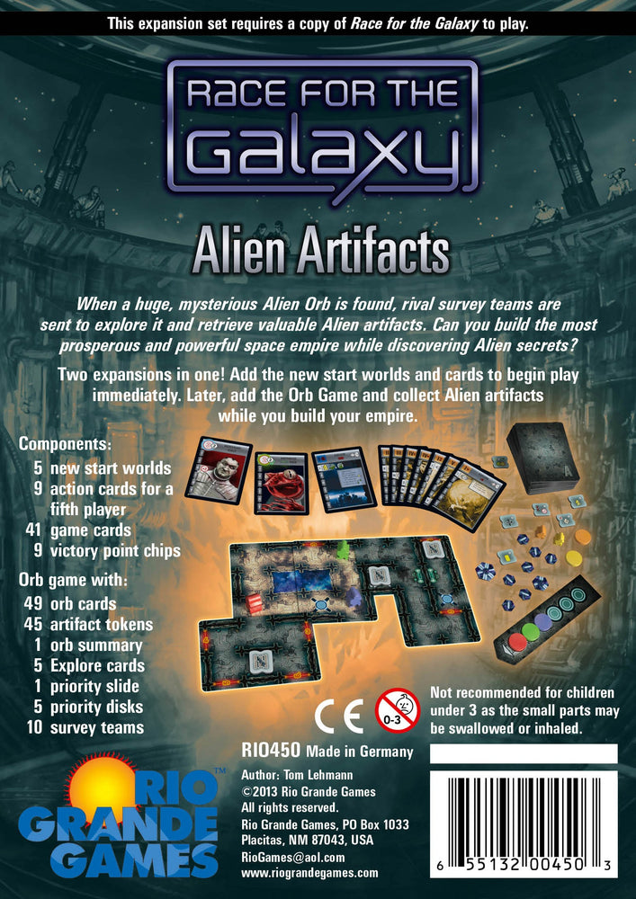 Race for the Galaxy: Alien Artifacts (ONLINE ORDER ONLY)