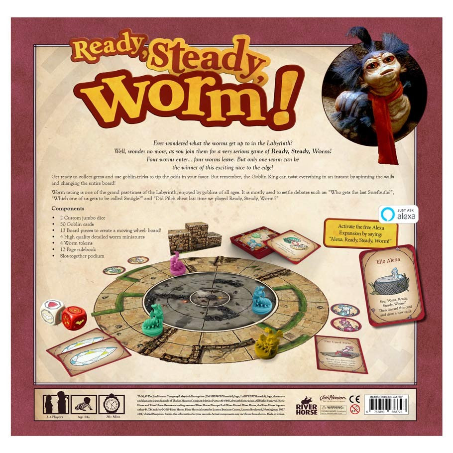 Jim Henson's Labyrinth: Ready, Steady, Worm! (ONLINE ORDER ONLY)
