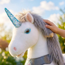 Model Y® Unicorn Ride-On Toy Age 3–4 – Grey