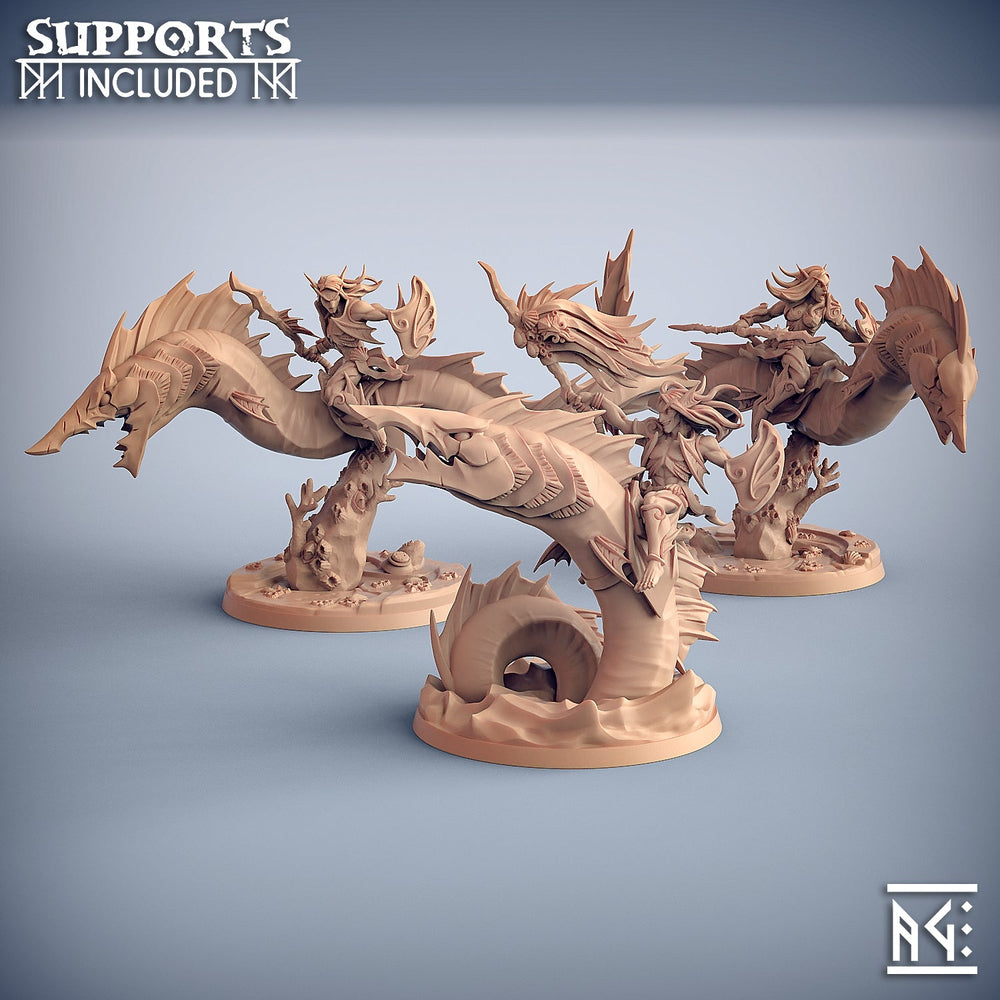 3D Printed Artisan Guild Swordeel Riders Sunken Kingdom 28mm 32mm (Online Only)