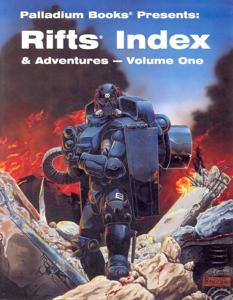Rifts Index & Adventures Volume One (Online Only)