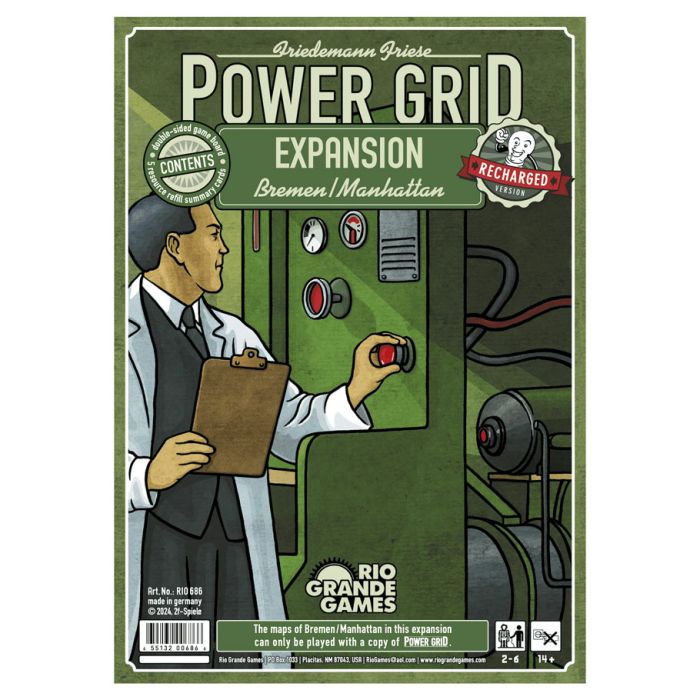 Power Grid: Bremen / Manhattan (ONLINE ORDER ONLY)