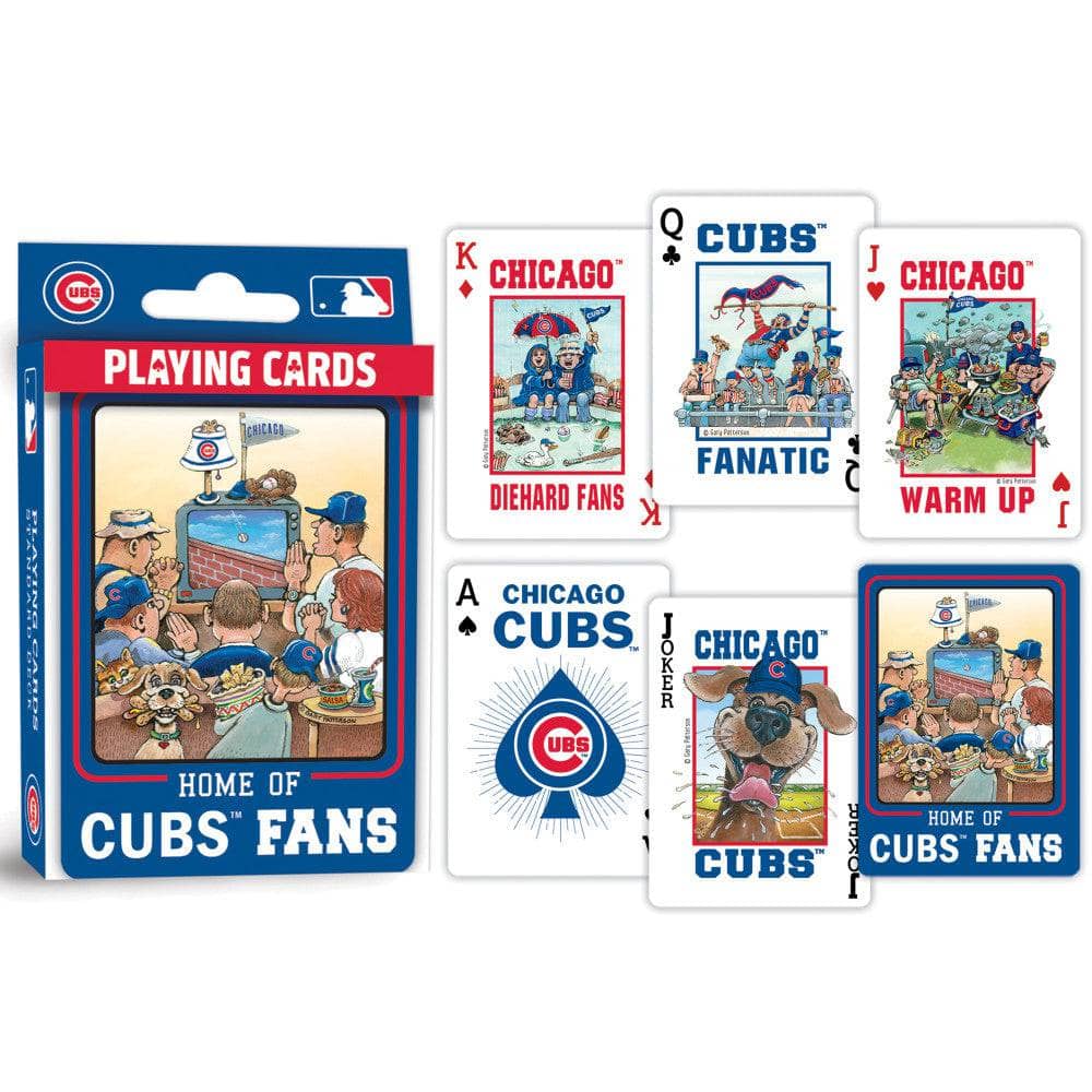 Chicago Cubs Fan Deck Playing Cards - 54 Card Deck (ONLINE ORDER ONLY)