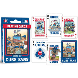 Chicago Cubs Fan Deck Playing Cards - 54 Card Deck (ONLINE ORDER ONLY)